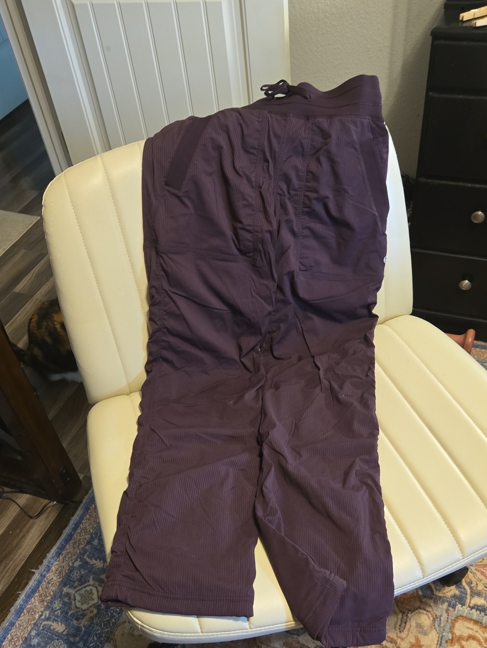 lululemon athletica Women's Plum Drawstring Jogger Pants